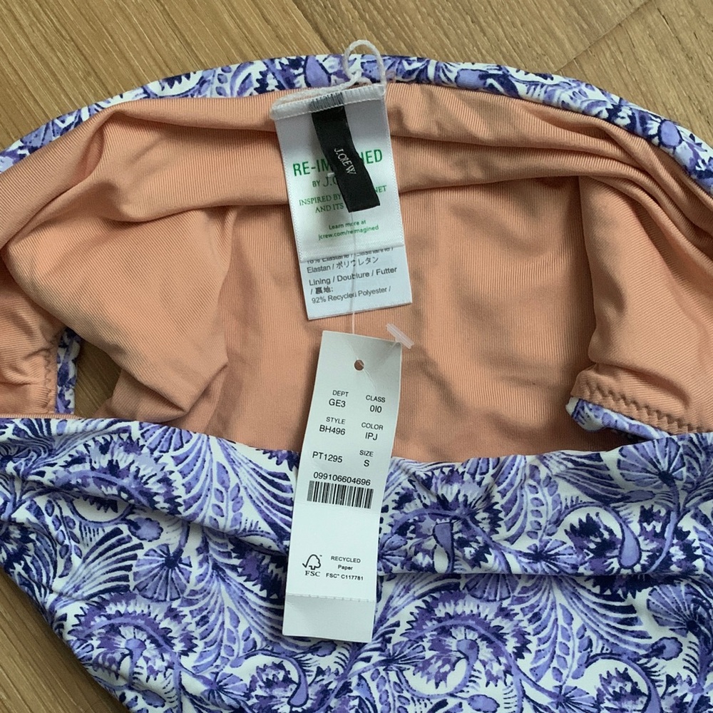 J. Crew Paisley Bikini Set - Picture 3 of 6